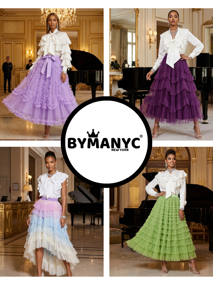QUARTIER LATIN SATIN SKIRT