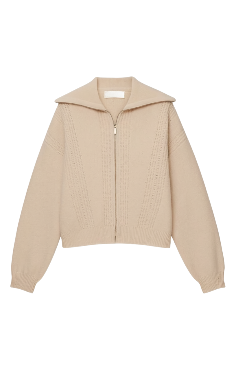 SILVERLAKE ZIP CARDIGAN