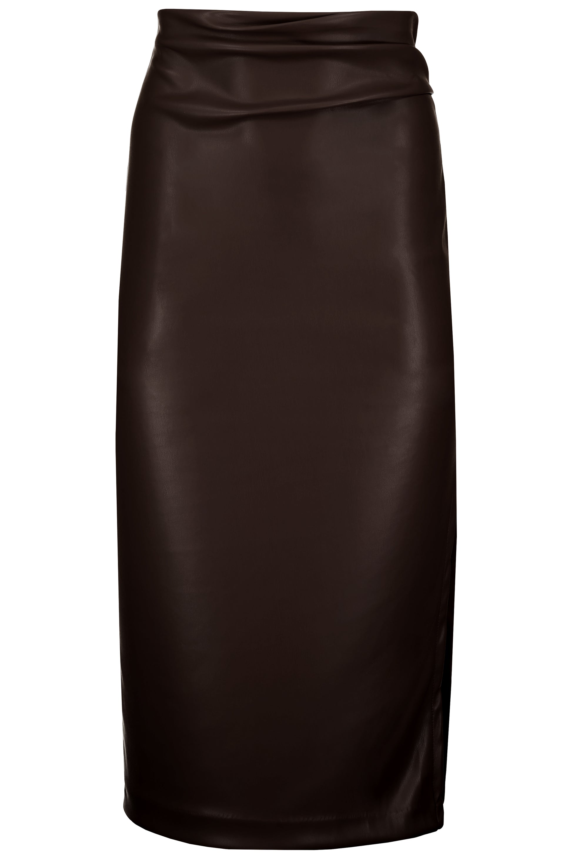 COLETTE SIDE RUCHED MIDI SKIRT