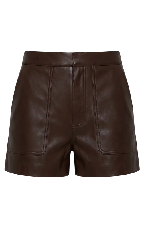 ELIJAH LEATHER SHORTS