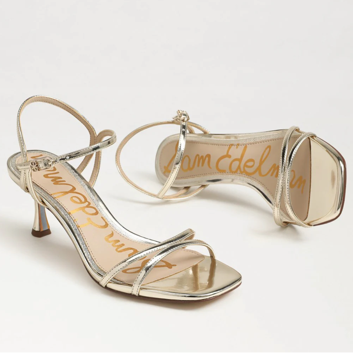 PRESLEY STRAPPY KITTEN HEEL SANDAL