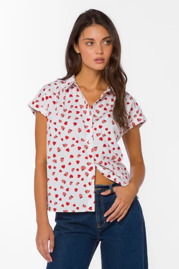BABAS STRAWBERRY FIELDS SHIRT