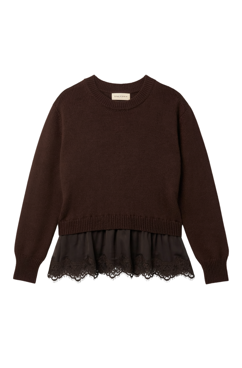 JULIETTE MIXED MEDIA SWEATER