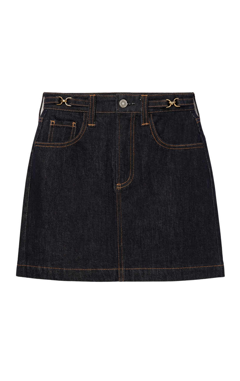 SOCIALITE DENIM MINI SKIRT
