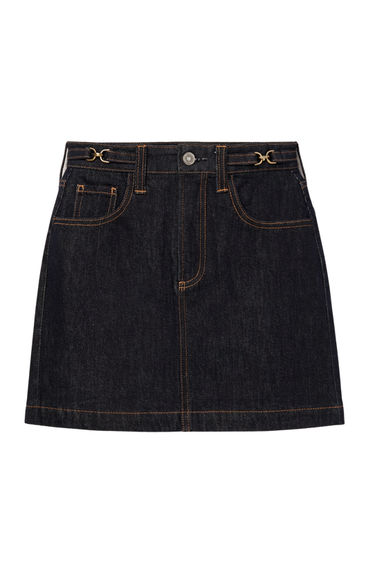 SOCIALITE DENIM MINI SKIRT