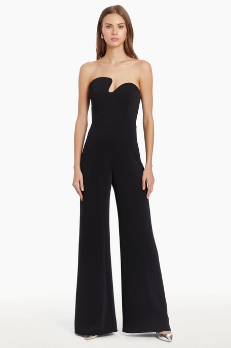 STRAPLESS PUZZLE JUMPSUIT