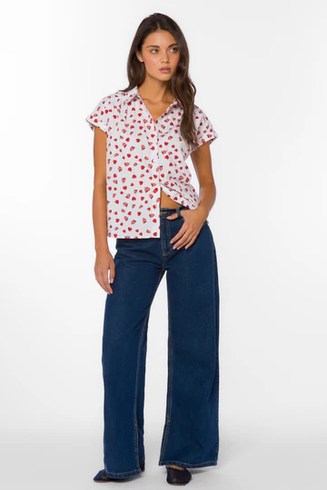 BABAS STRAWBERRY FIELDS SHIRT