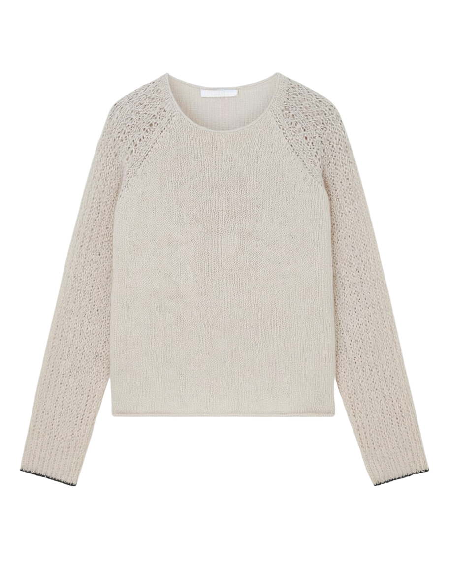ANGELA RAGLAN CREW COTTON