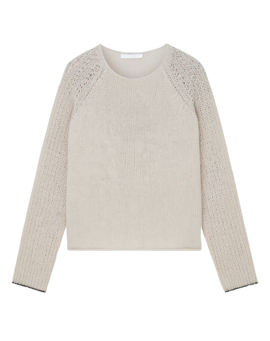 ANGELA RAGLAN CREW COTTON