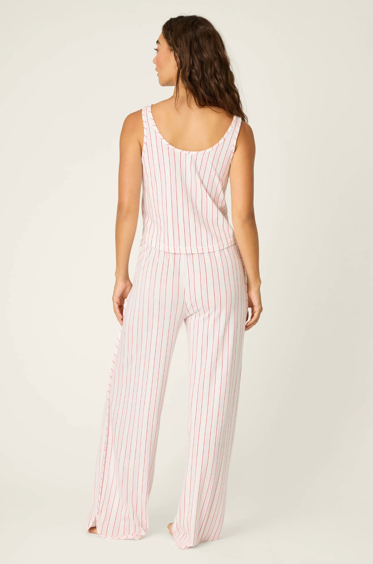 FEELING LOVED STRIPED PJ SET