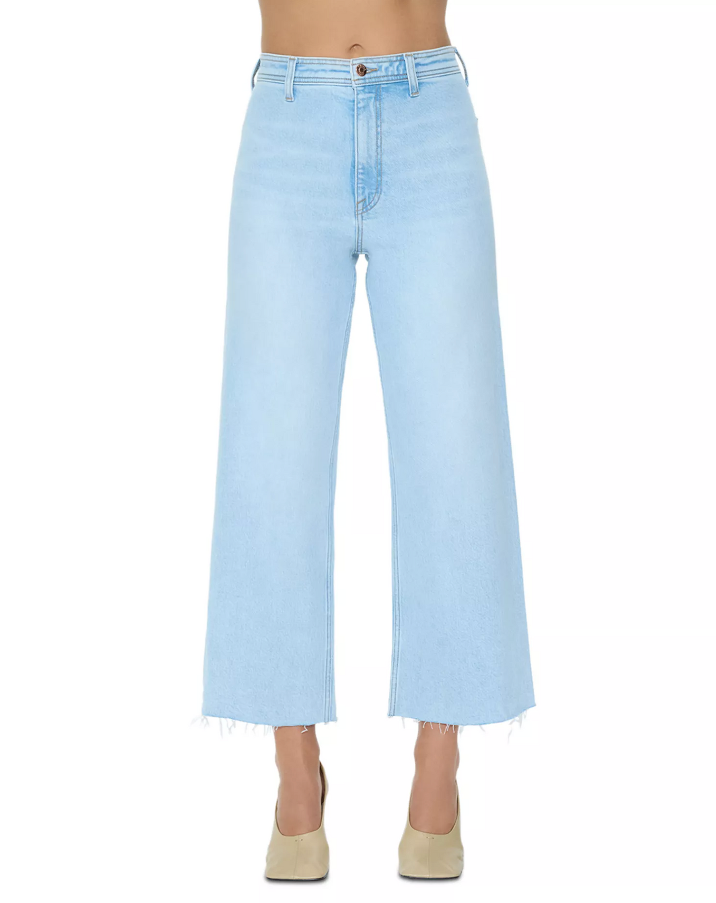 PENNY CROP HIGH RISE WIDE LEG