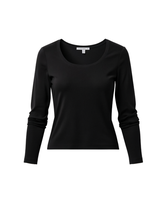 SARAH RIB KNIT TOP