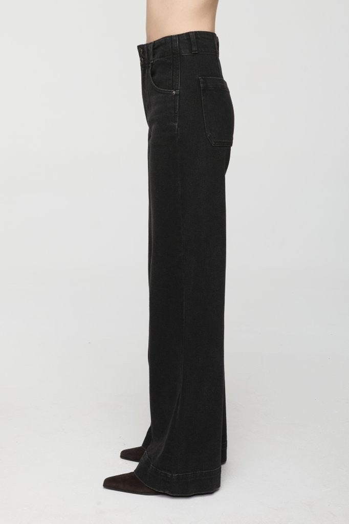 LANA DBL BUTTON HIGH RISE ULTRA WIDE LEG