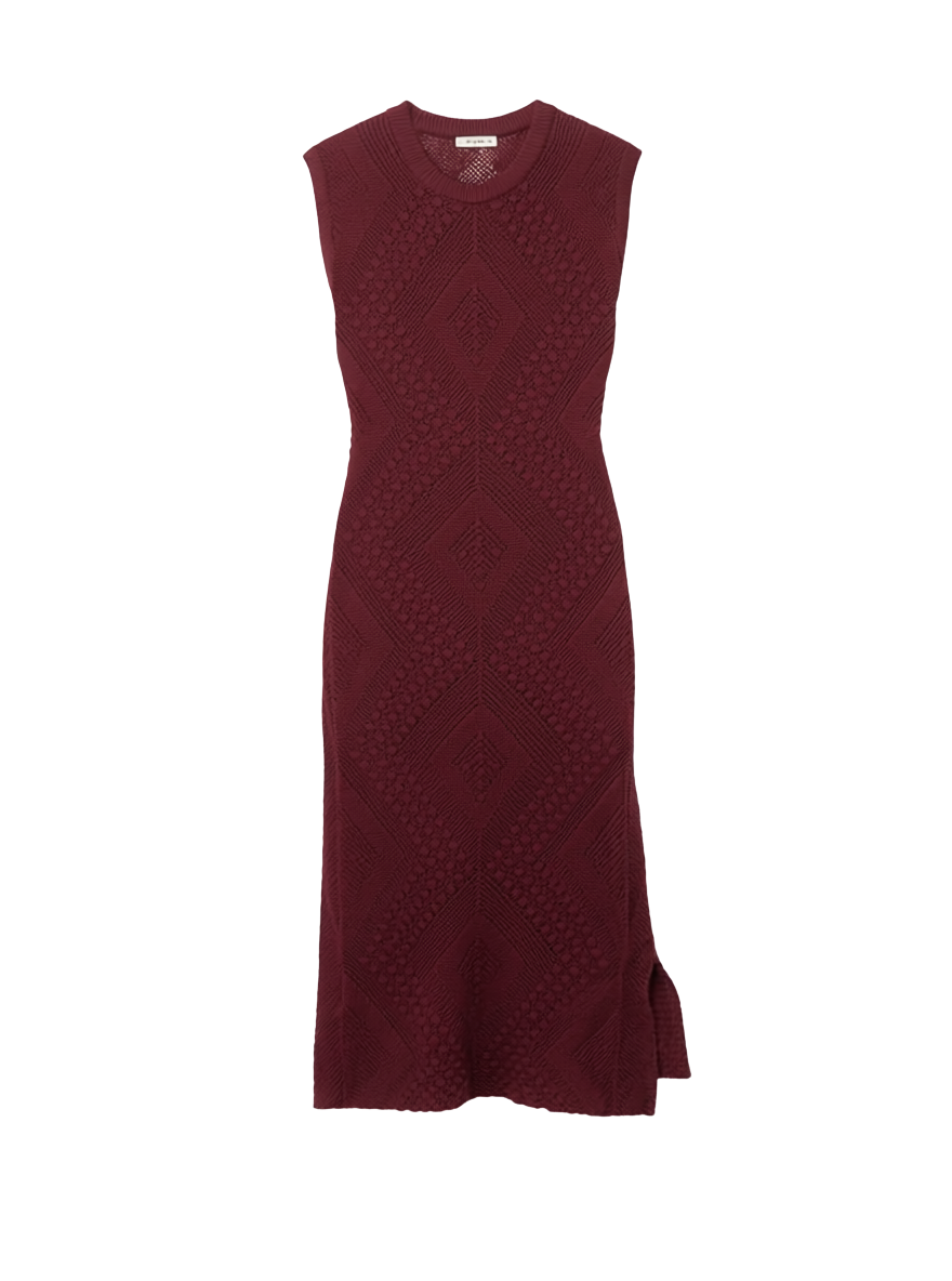 WANDERING INTRICATE KNIT DRESS