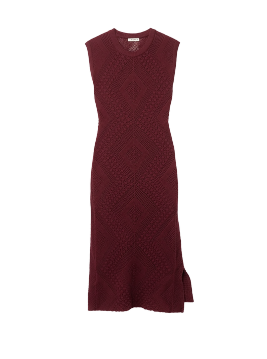 WANDERING INTRICATE KNIT DRESS
