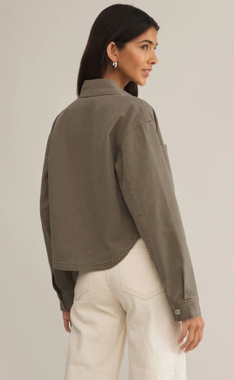 ALL DAY CROPPED DENIM JACKET