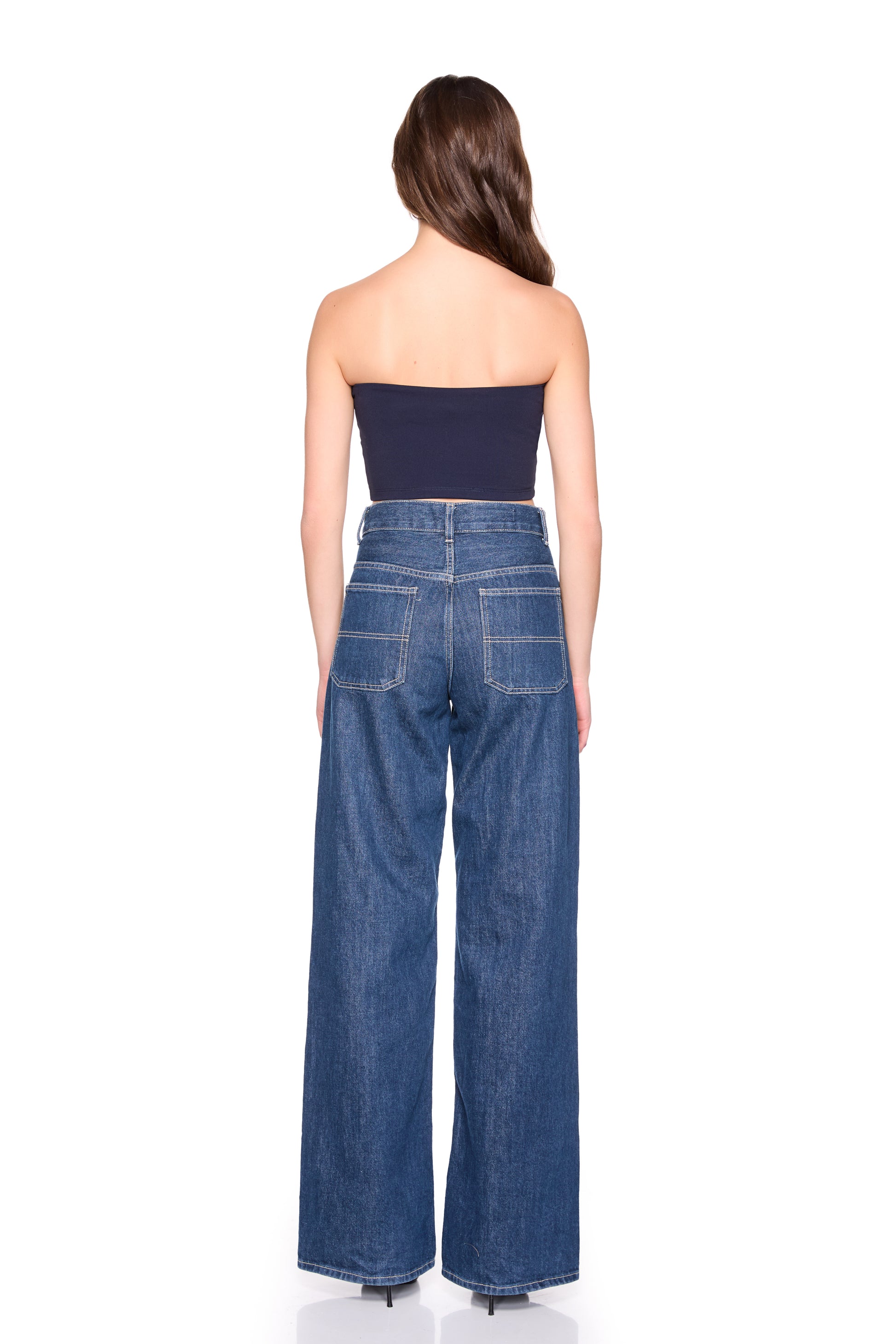 essential tube top crop
