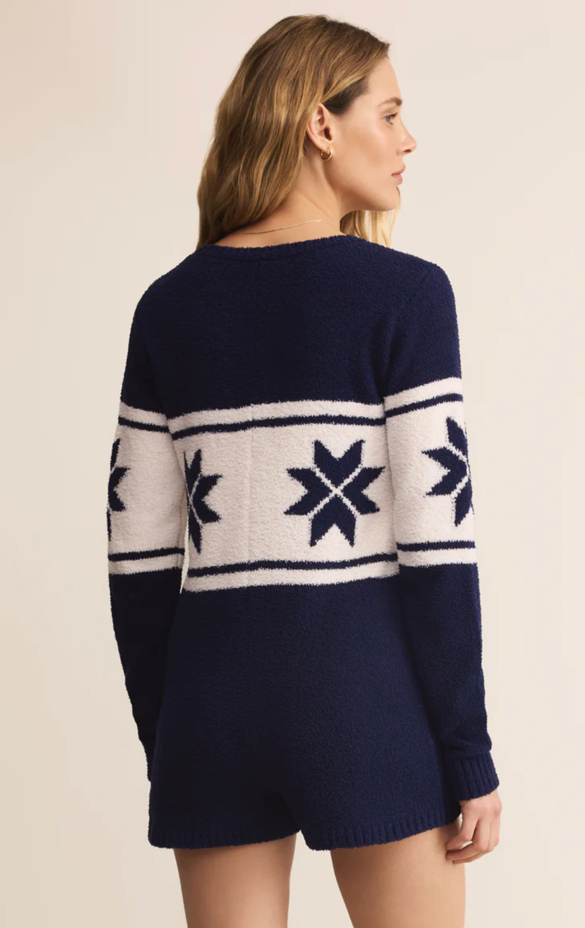 NORDIC PLUSH ROMPER