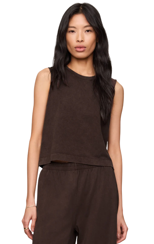 SLOANE JERSEY MUSCLE TANK