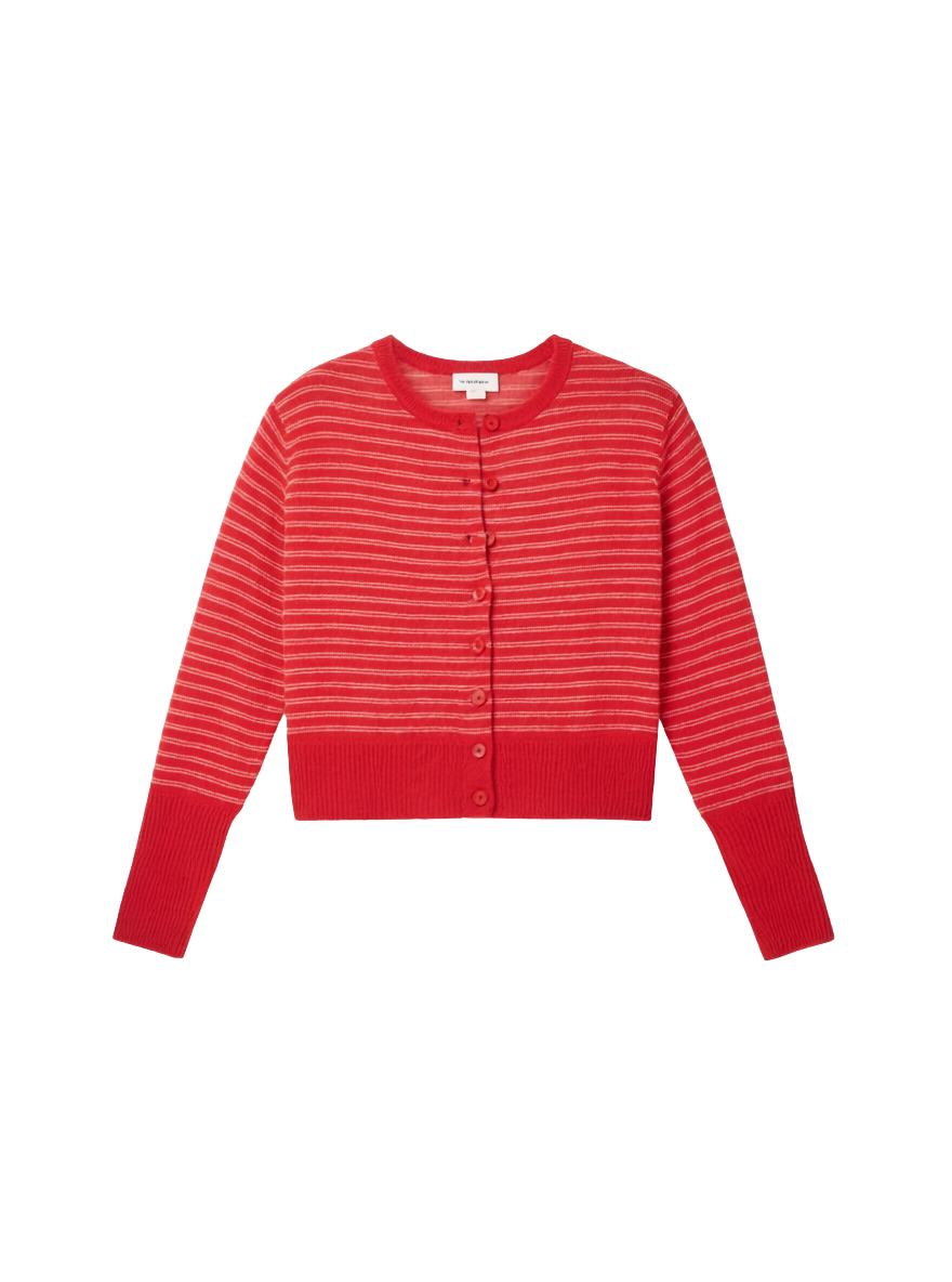LUCY SHRUNKEN CASHMERE CARDIGAN
