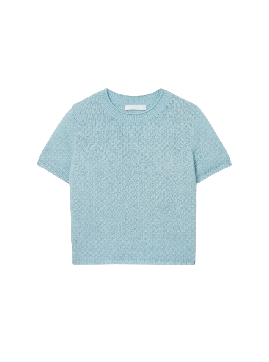 BANKS ROLLED EDGE SWEATER TEE