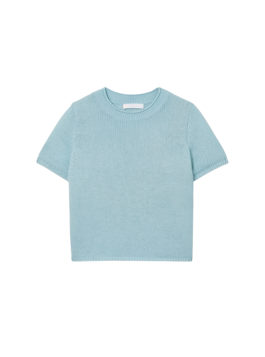 BANKS ROLLED EDGE SWEATER TEE