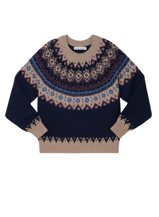 CHUNKY FAIR ISLE CREW
