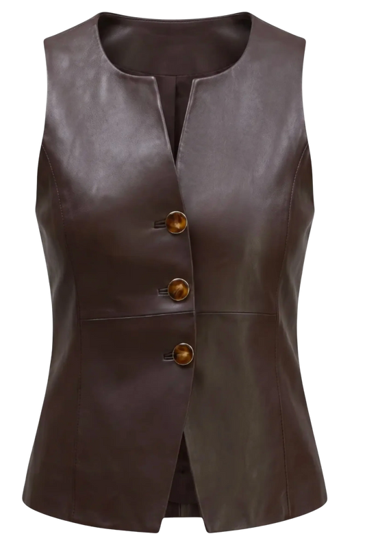 OLIVER LEATHER VEST