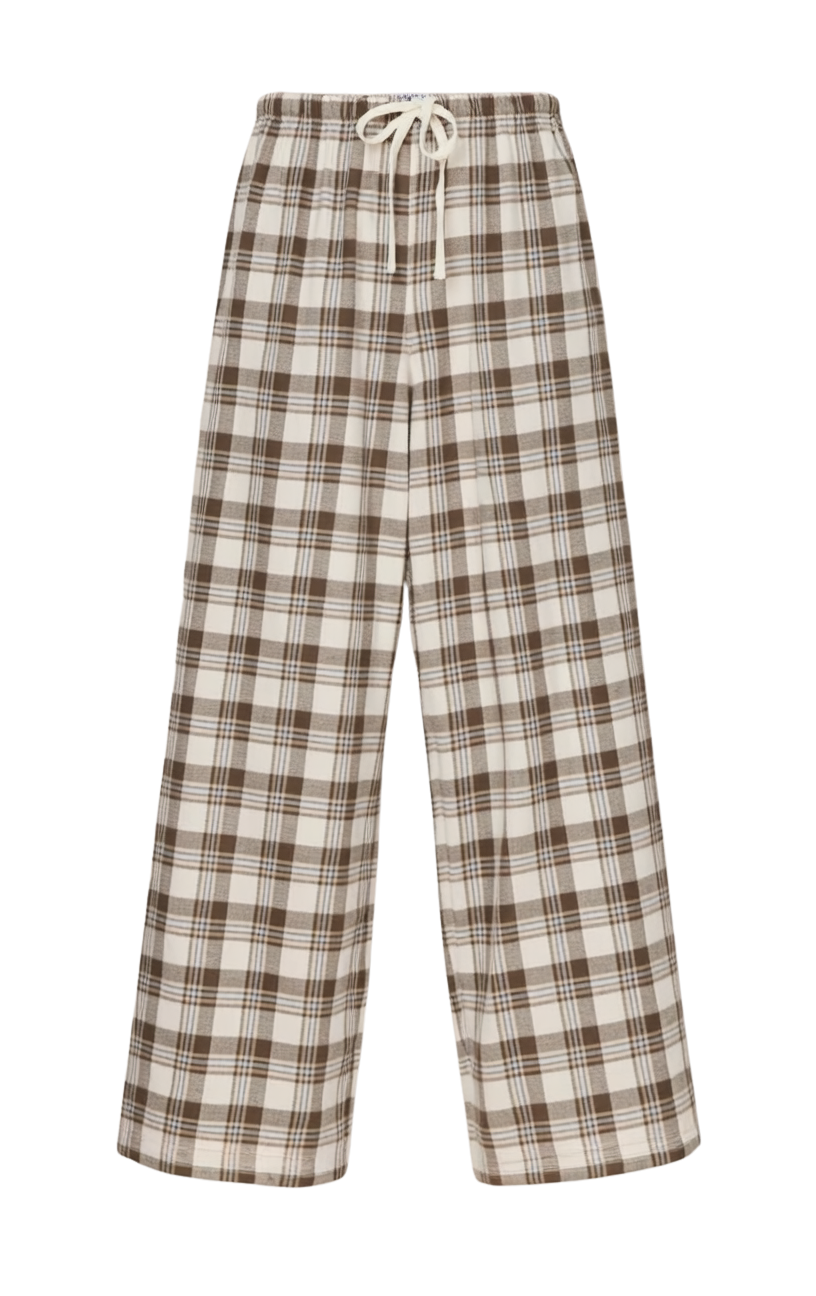 BETTER OFF PLAID FLANNEL PANT