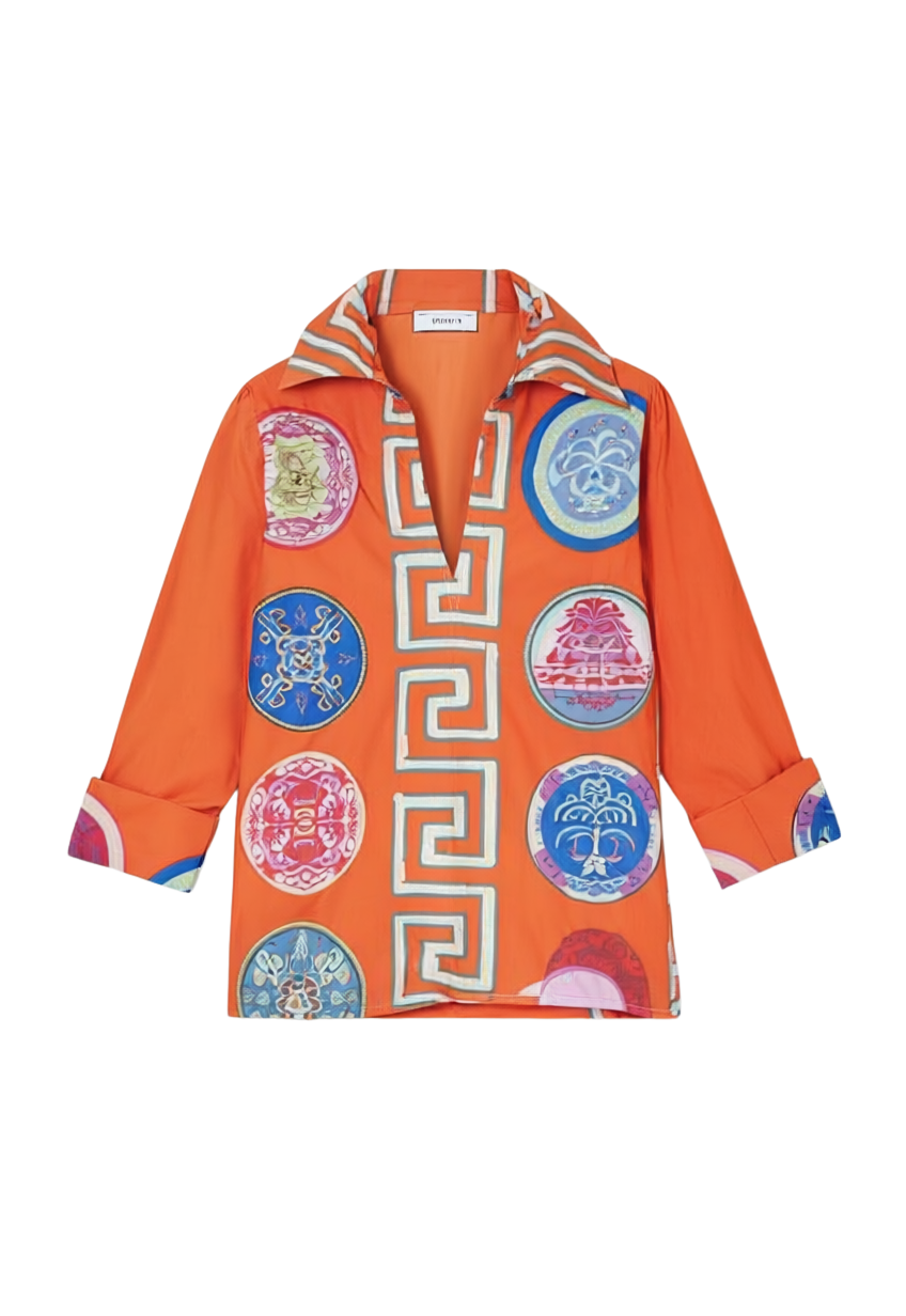 GREEK REVIVAL© LANA RELAXED SHIRT