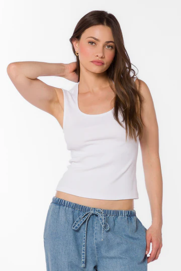HAYES KNIT RIBBED TANK