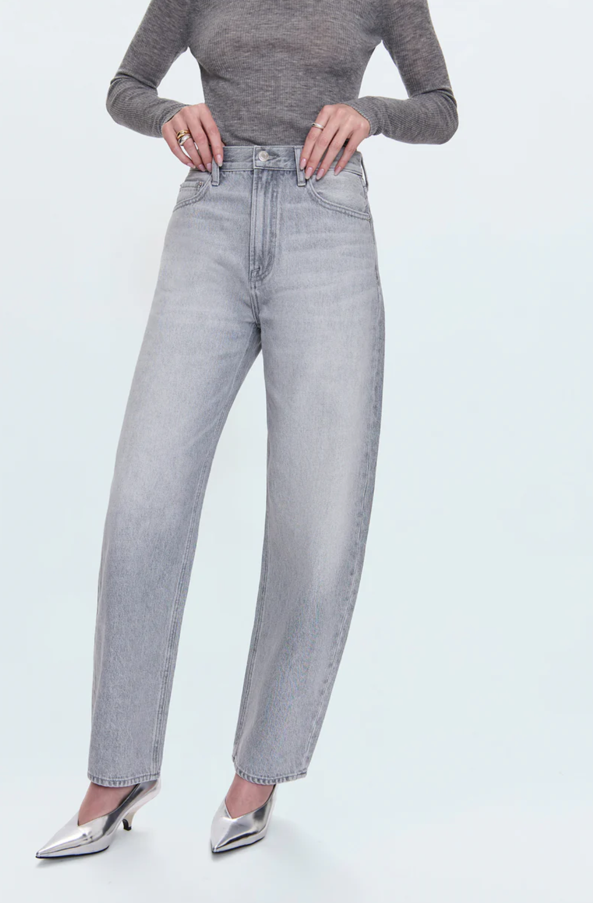 WES HIGH RISE BARREL JEAN
