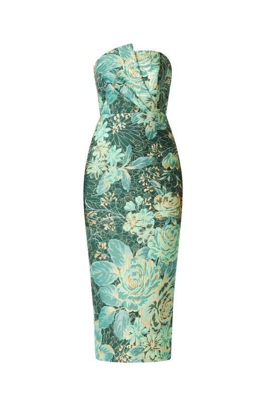 MELIORA COLUMN MIDI DRESS