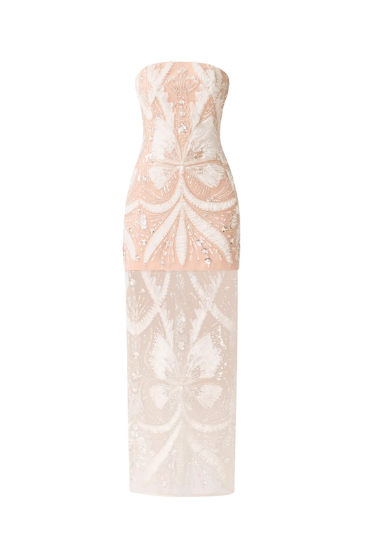 ORVELLA EMBELLISHED MAXI DRESS