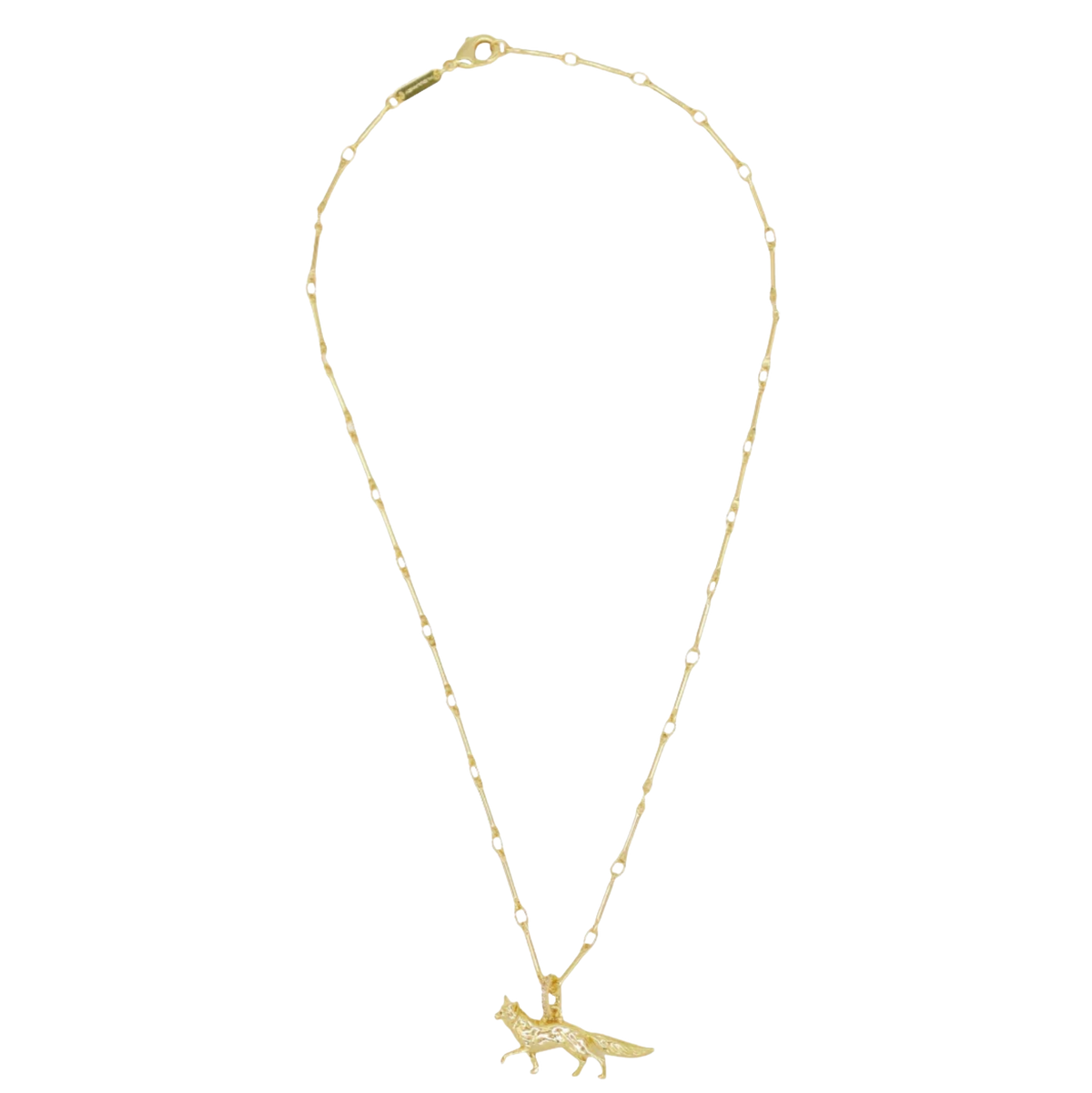 FOX PENDANT NECKLACE
