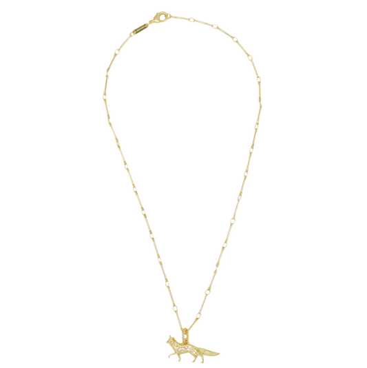 FOX PENDANT NECKLACE