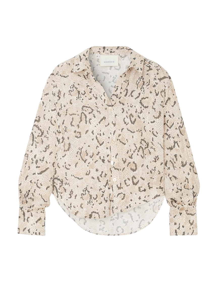 GOLDEN HAVEN SNAKE BUTTON UP