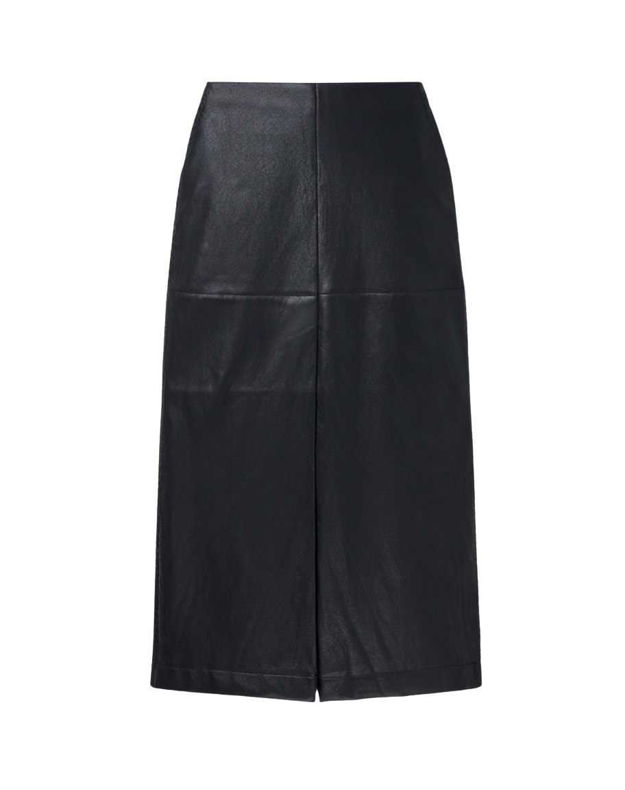 LIZZY VEGAN LEATHER PENCIL SKIRT