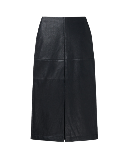 LIZZY VEGAN LEATHER PENCIL SKIRT