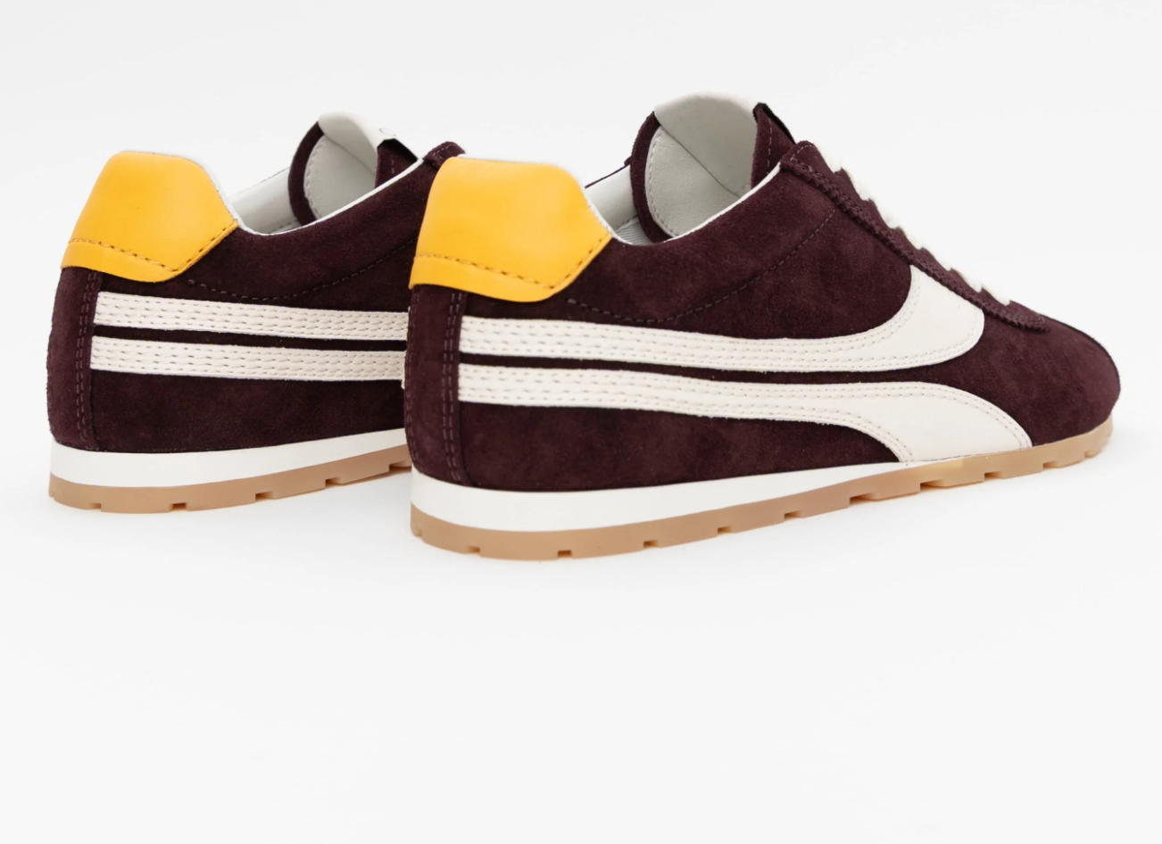 ESSEX SNEAKER ROYAL BURGUNDY VELOUR SUEDE