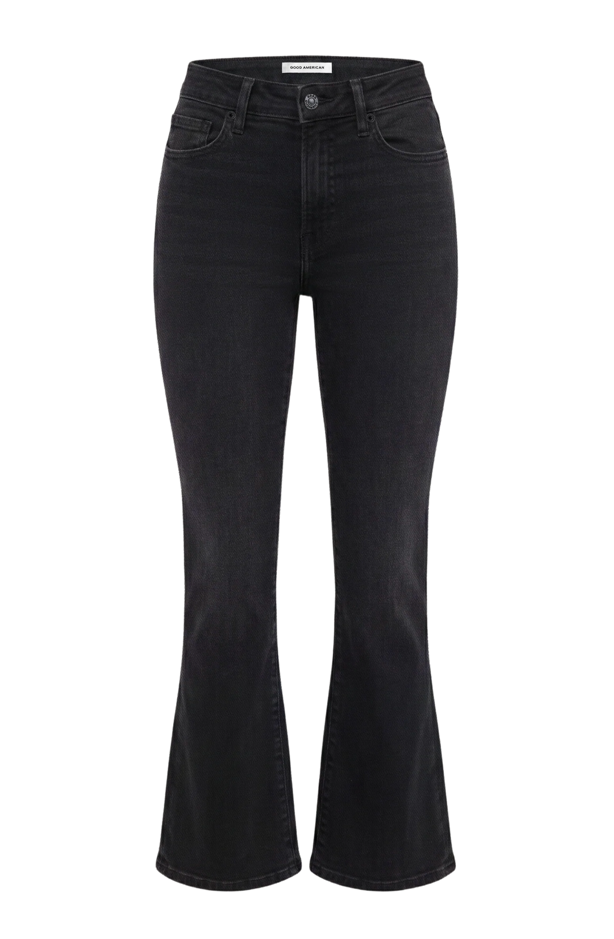GOOD LEGS CROP MINI BOOT JEANS