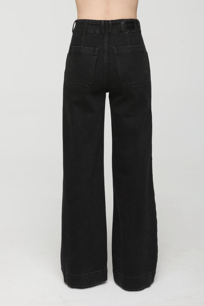 LANA DBL BUTTON HIGH RISE ULTRA WIDE LEG
