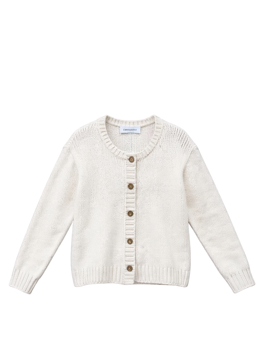 JANE BUTTON CHUNKY CARDIGAN