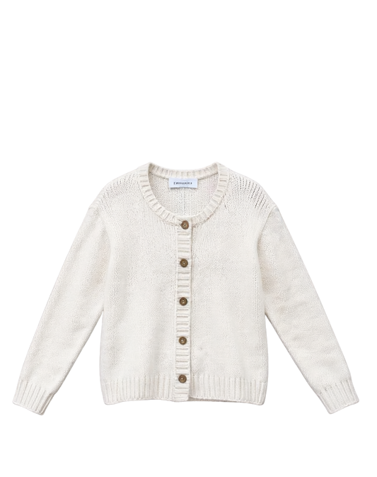JANE BUTTON CHUNKY CARDIGAN