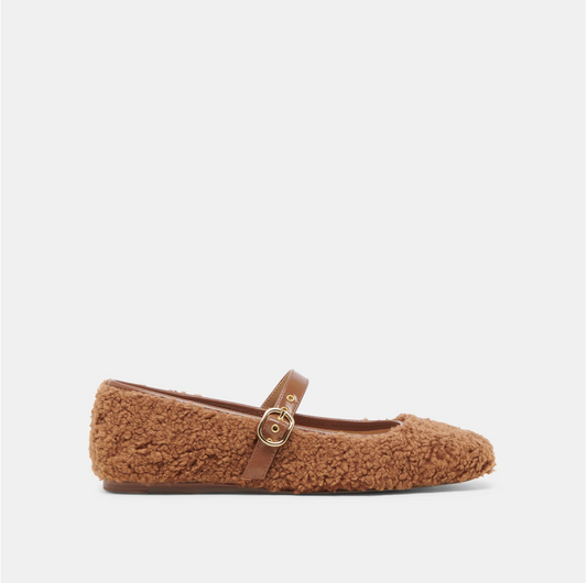 RODNI PLUSH BALLET FLATS