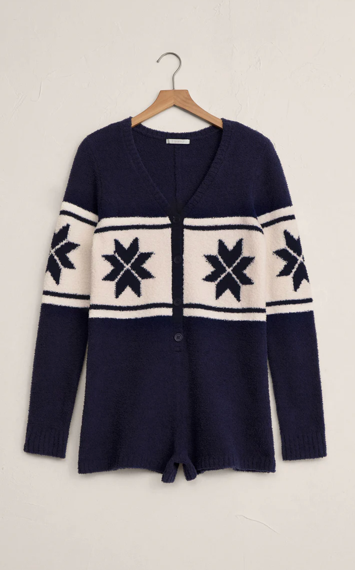 NORDIC PLUSH ROMPER