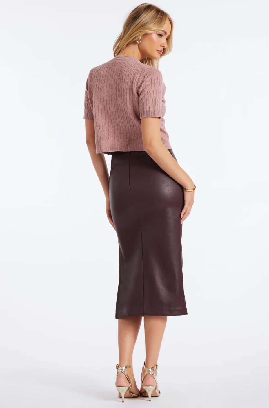 E'TOILE CABLE CARDIGAN