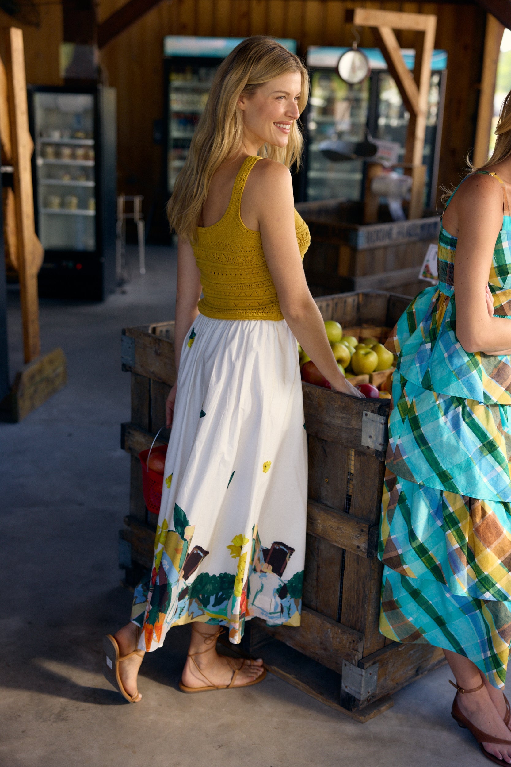 Kit Skirt, Farmer's Market