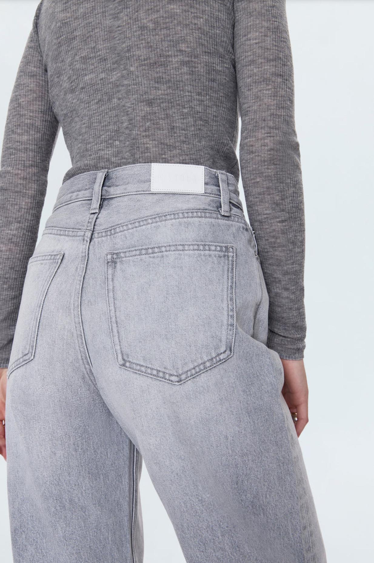 WES HIGH RISE BARREL JEAN