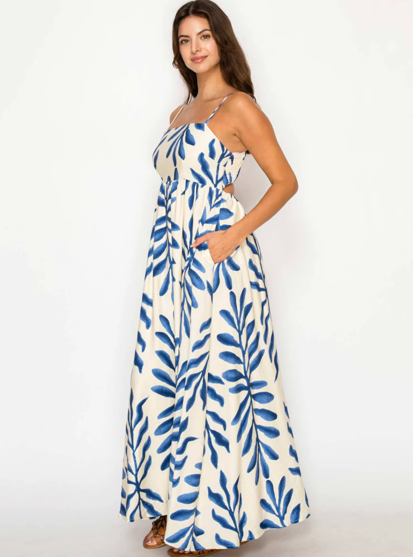 AEGEAN FERN MAXI DRESS